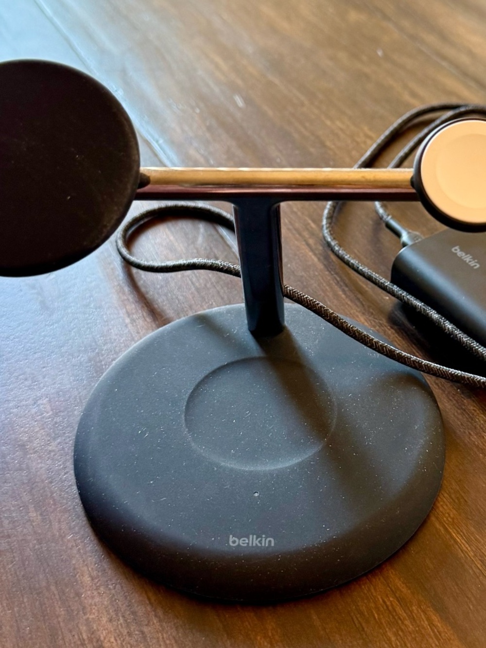 Belkin BoostCharge Pro 3-in-1 Magnetic Wireless Charging Stand with Qi2 15W